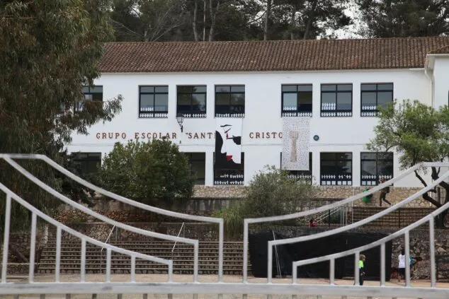 Imagen: El CEIP Santísimo Cristo de Gata de Gorgos visto desde fuera