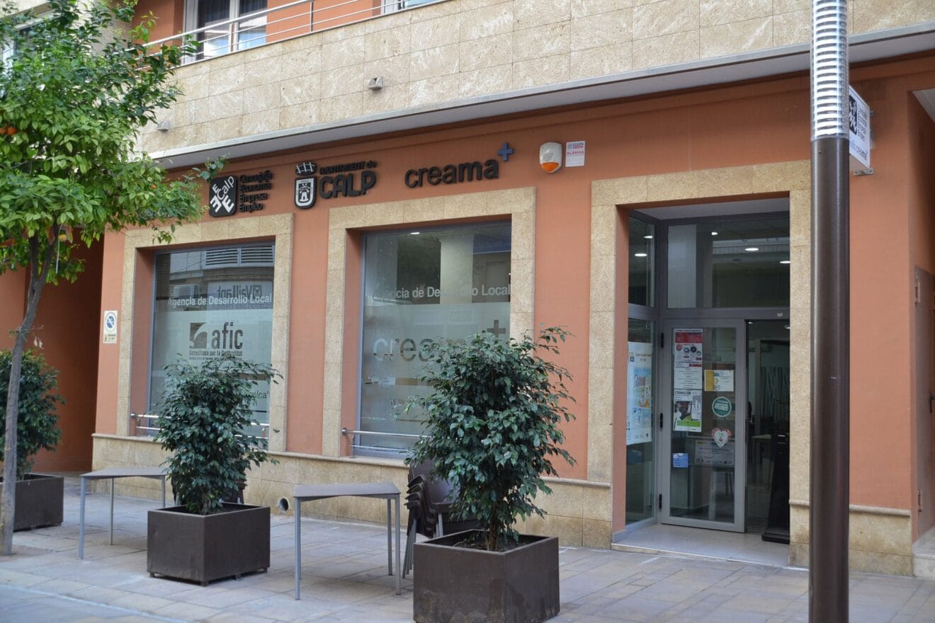 La oficina de Creama en Calp