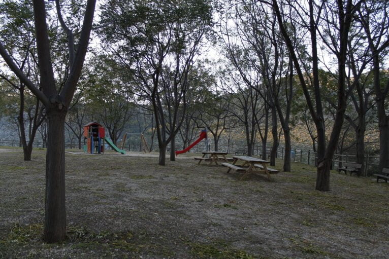 Área recreativa en Campell, Vall de Laguar