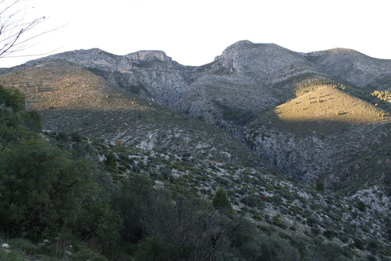 Barranc de l'Infern de El Campell no Vall de Laguar