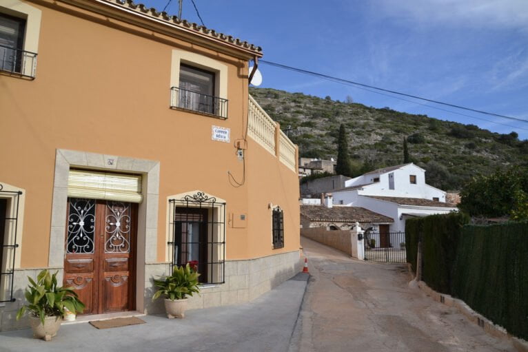 Carrer Dénia en la Llosa de Camatxo