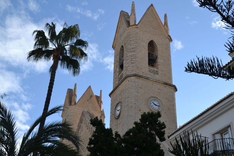 Campanarios de la Iglesia de la Puríssima Xiqueta de Benissa