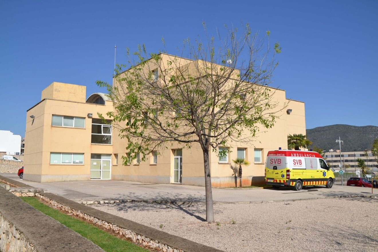 Exterior del centro de salud de Pego