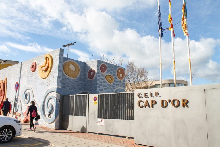 Exterior del CEIP Cap d'Or de Moraira