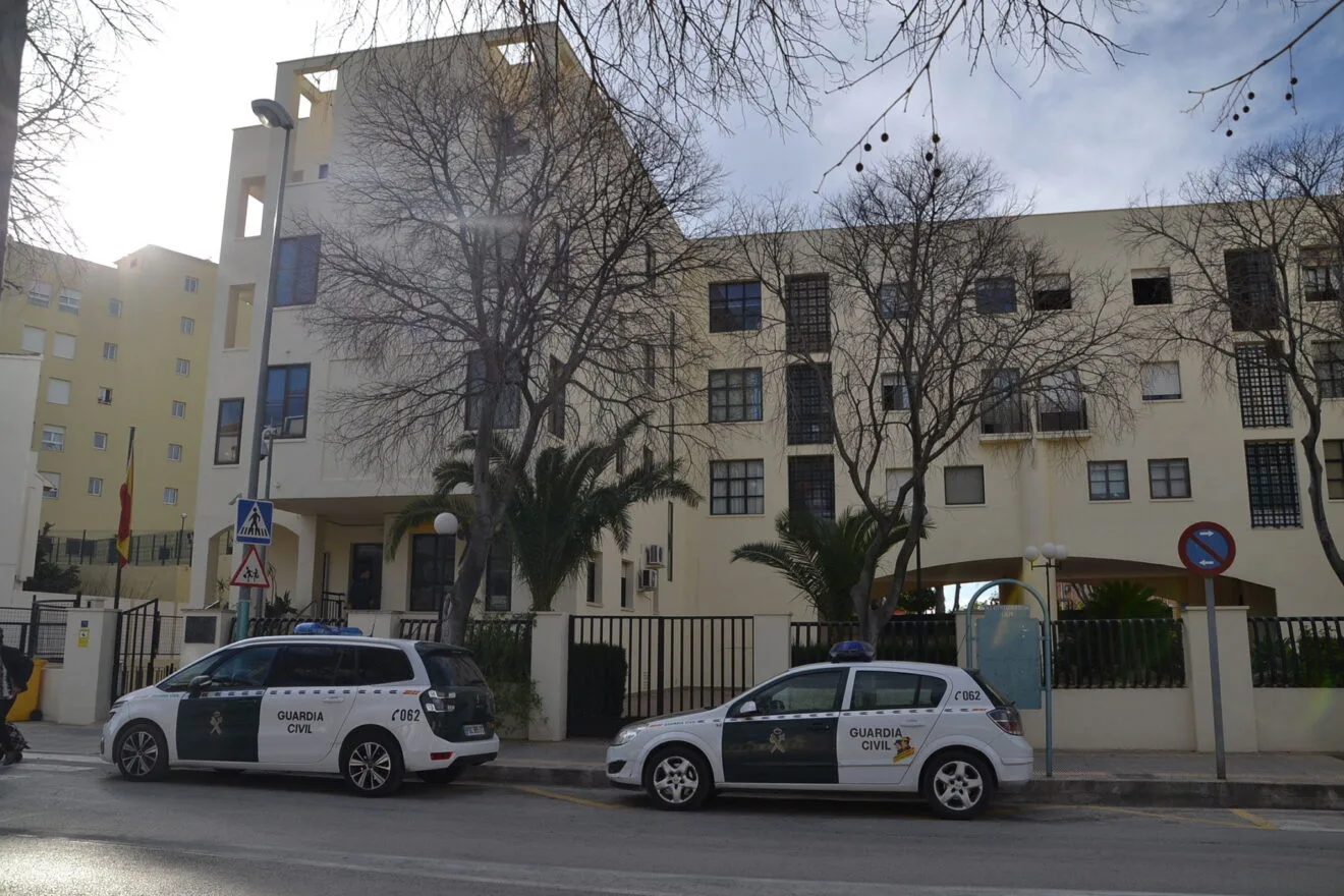 Imagen general del cuartel de la Guardia Civil de Calp