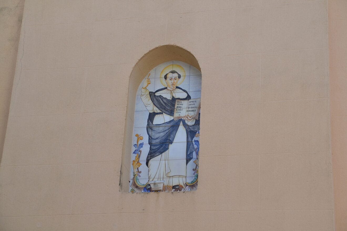 Detalle en la iglesia de San Vicente Ferrer