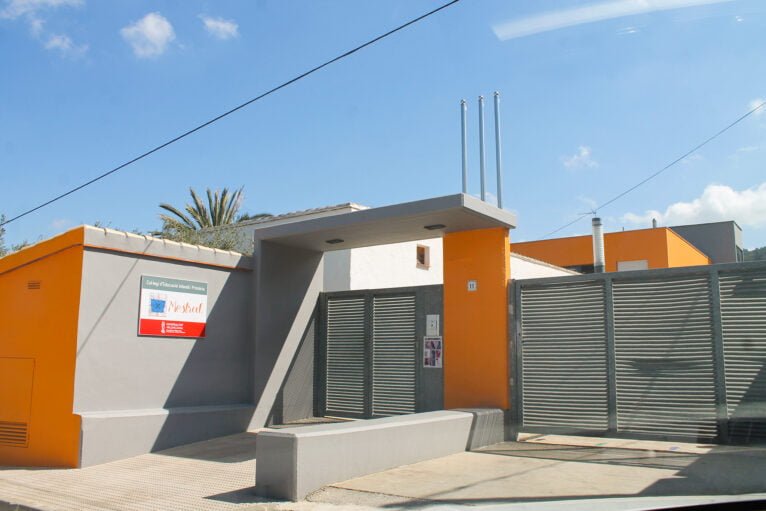 Entrada del CEIP Mestral de Benidoleig