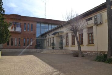 buitenkant stadhuis van xalo