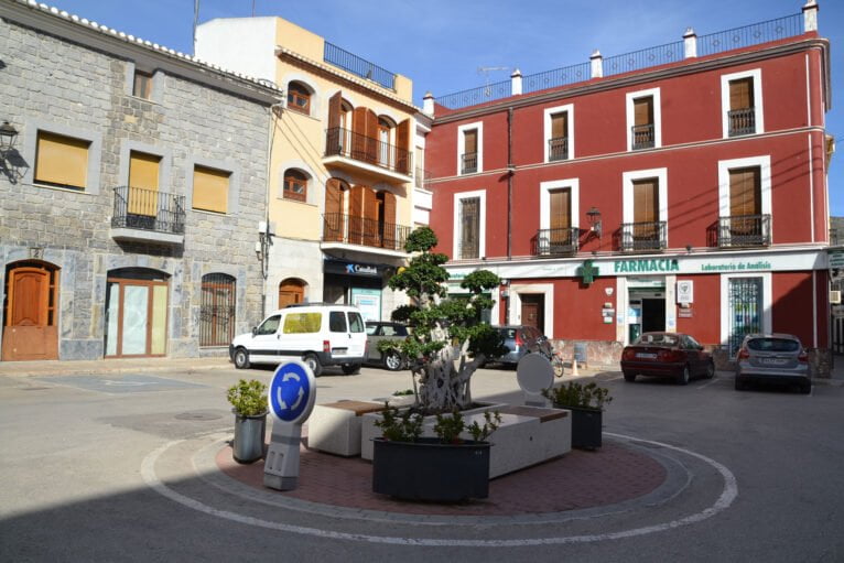 Exterior de la Farmacia Xaló