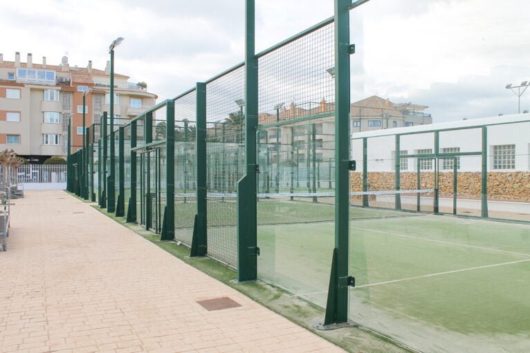 Instalaciones del Polideportivo "Les Sorts" de Moraira