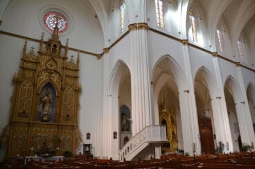 Interior de la Iglesia de la Puríssima Xiqueta de Benissa