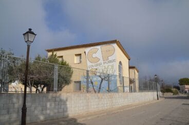 Mural del Colegio Cavall Verd de La Vall de Laguar