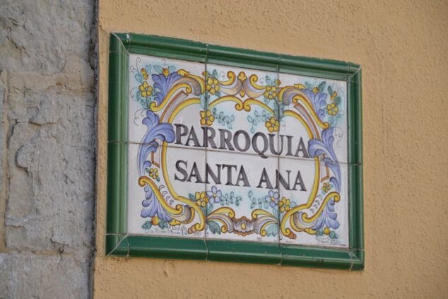 placa iglesia castell de castells