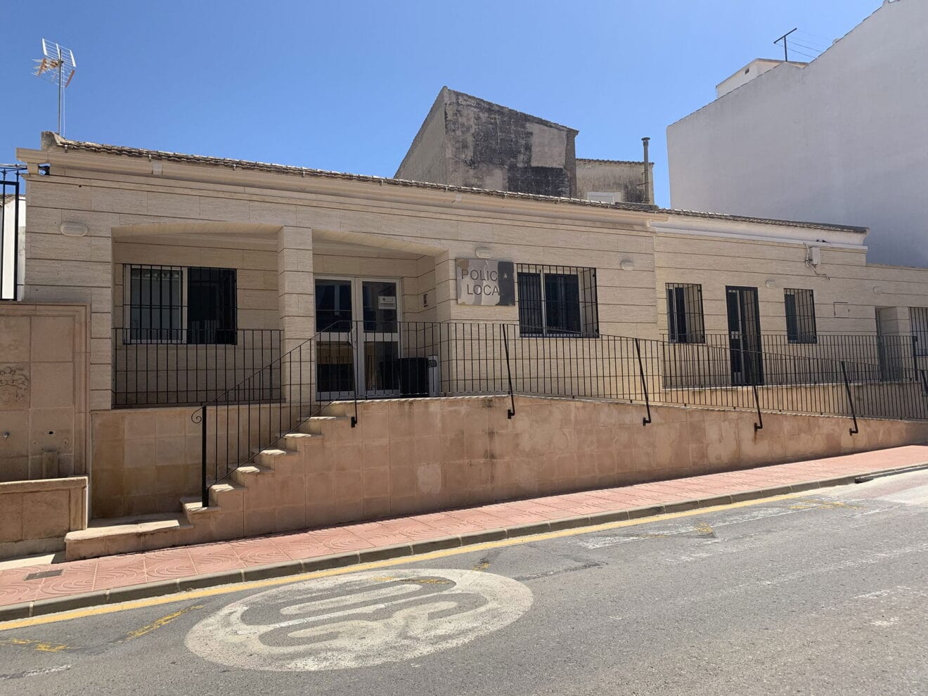 Retén de la Policía Local de Benitatxell