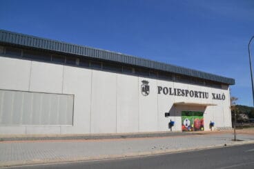 Imagen del Polideportivo de Xaló