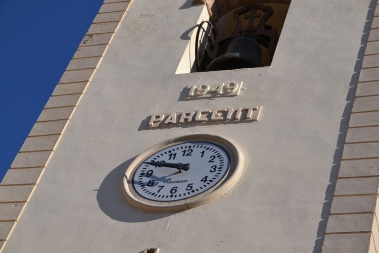 Reloj de la iglesia de la Puríssima Concepció de Parcent