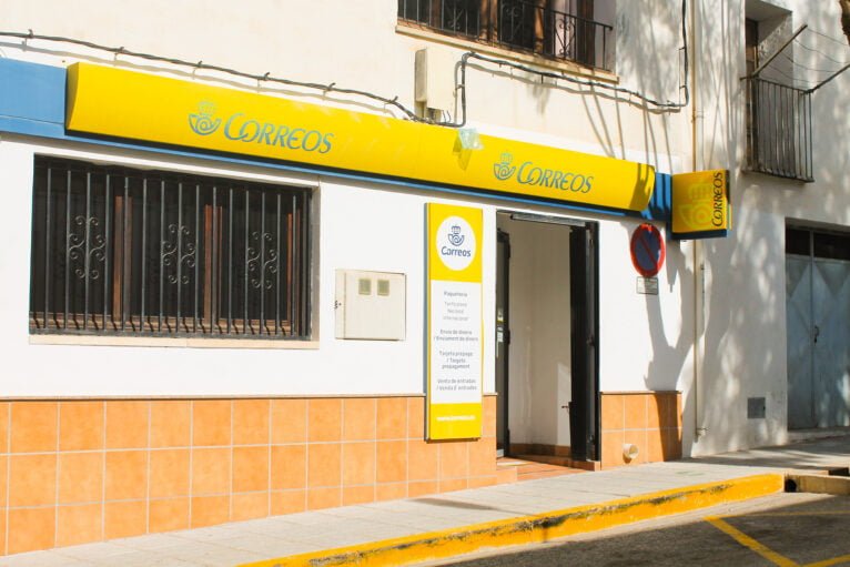 La oficina de Correos de Teulada