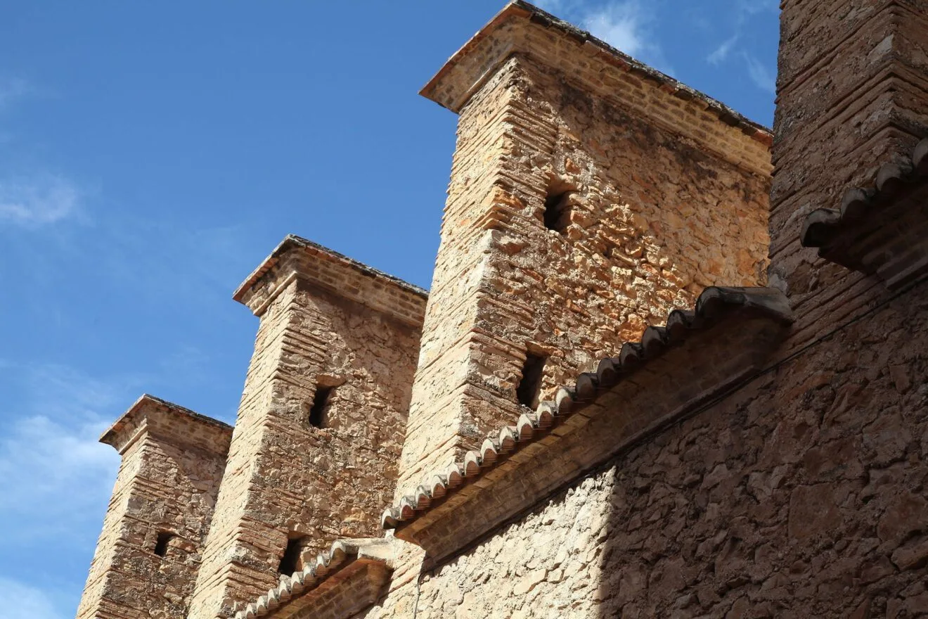 Detalle de la Iglesia de Nuestra Señora del Rosario del Verger