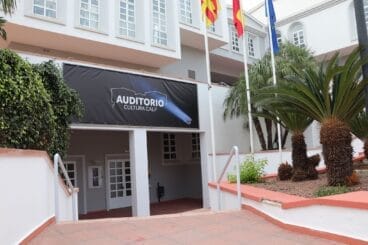 Entrada al Auditorio junto a la Casa de Cultura