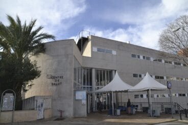 Entrada principal del Centro de Salud de Calp