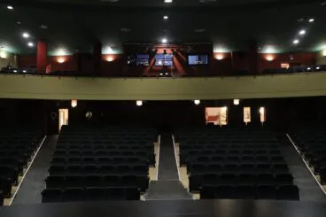 Espacio para el público desde el escenario principal