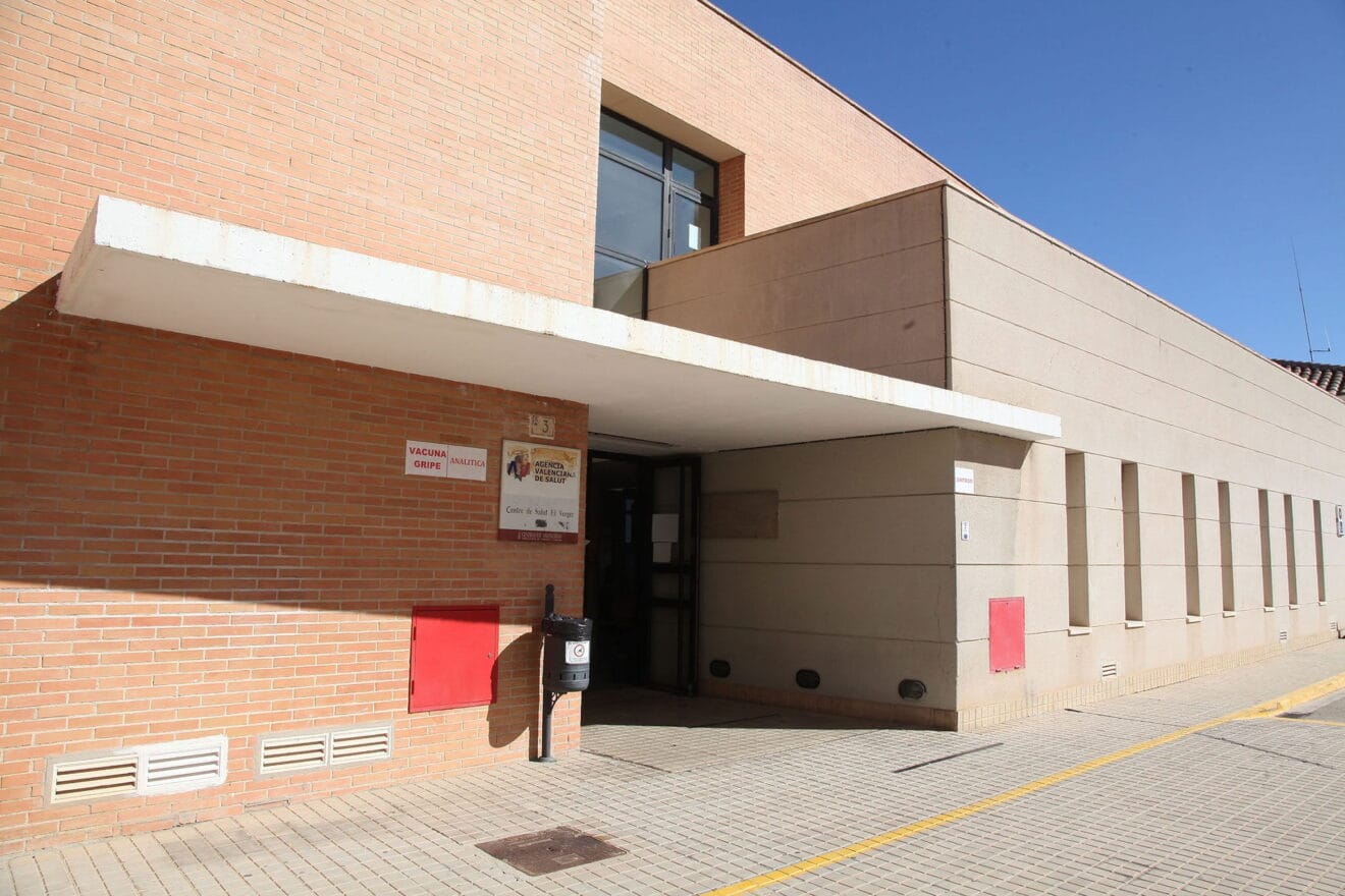 Exterior del centro de salud del Verger