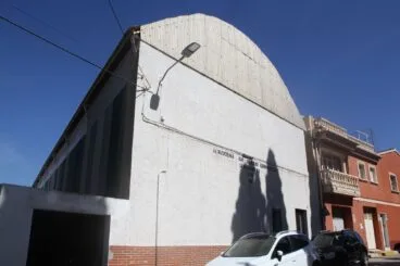 Exterior del trinquet de Pedreguer