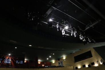 Focos del escenario del Auditorio