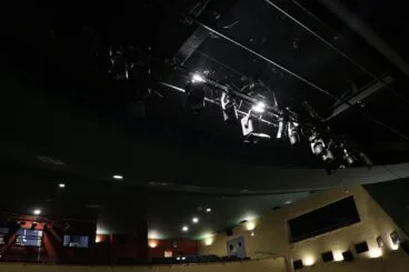 Focos del escenario del Auditorio
