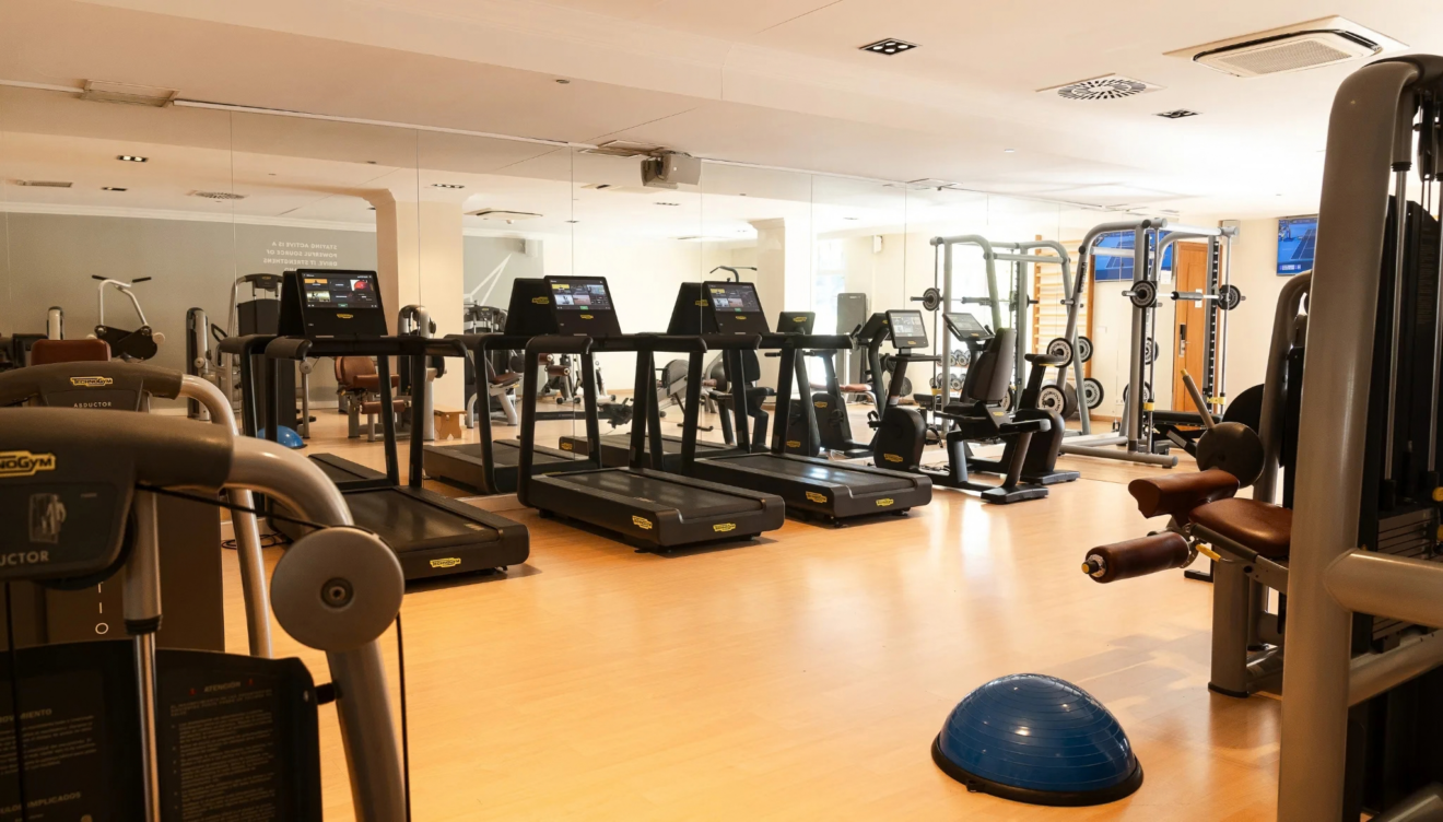 Gimnasio Technogym abierto las 24 horas para huéspedes