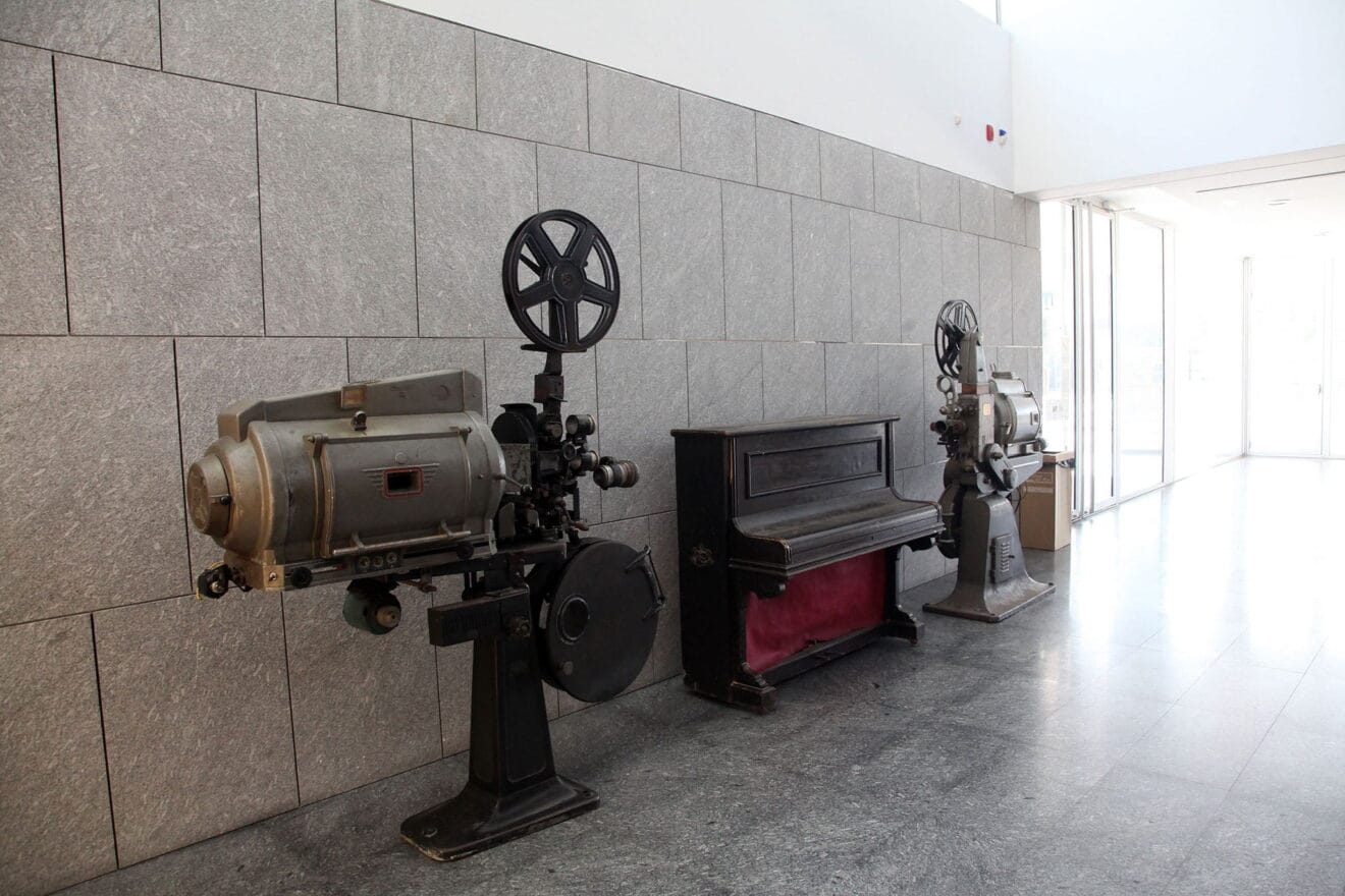 Hall de entrada a la Casa de Cultura del Verger