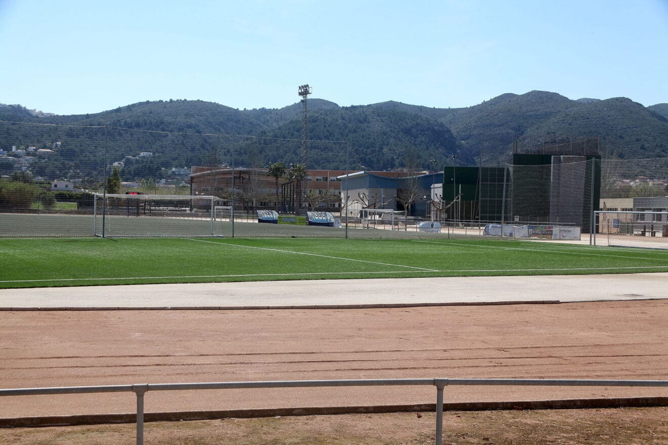 Imagen del polideportivo de Pedreguer