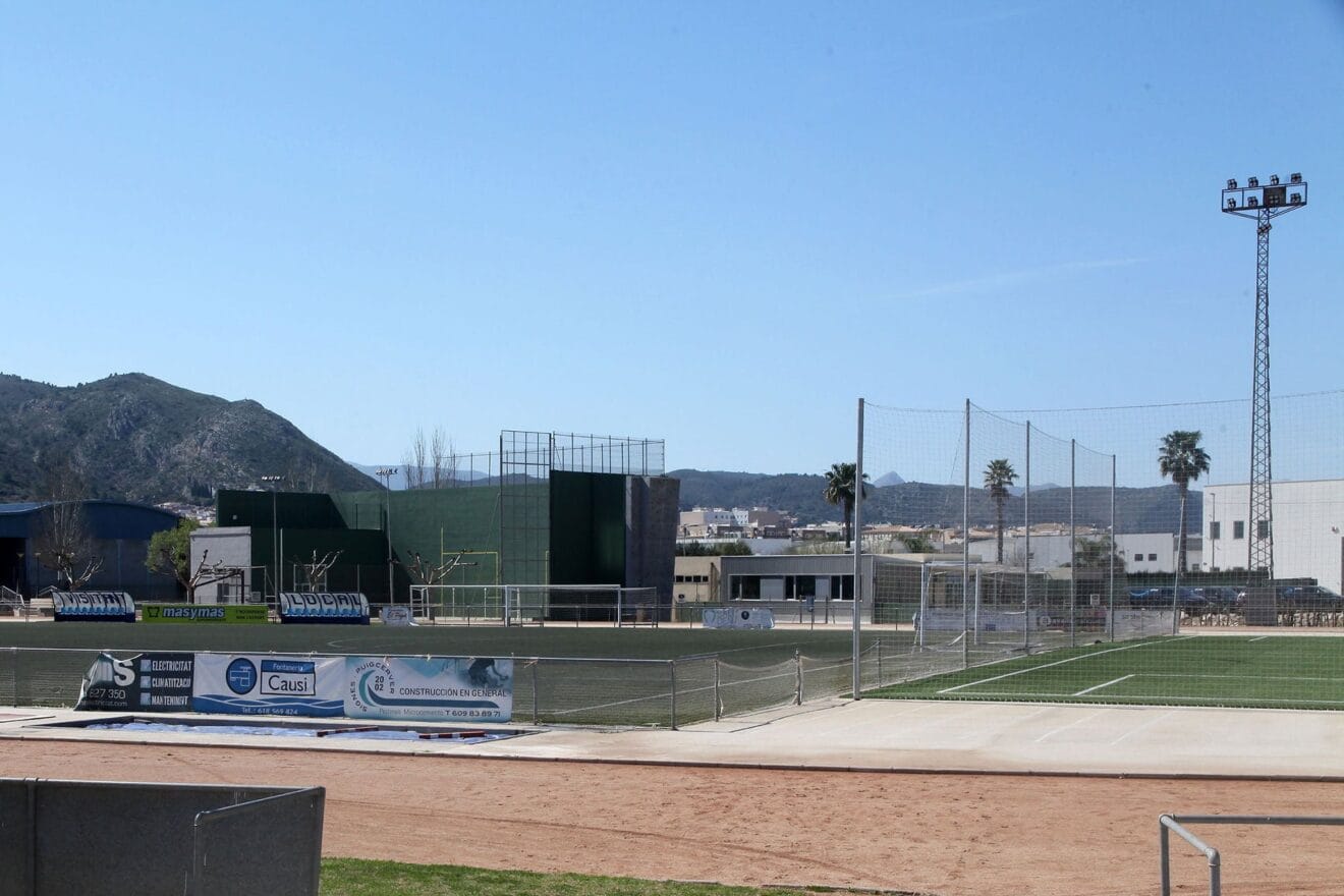 Instalaciones del polideportivo de Pedreguer