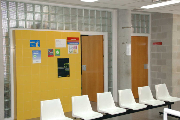 Interior del Centro de Salud de Ondara - Marina Salut