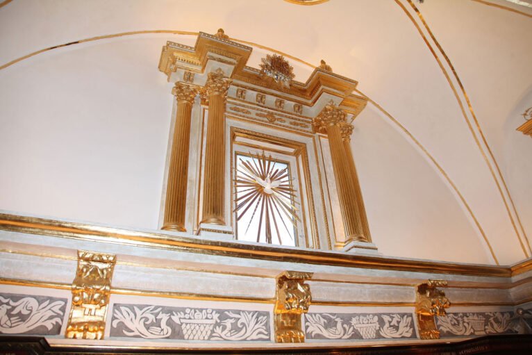 Interior de la Iglesia de Santa Ana de Ondara