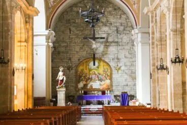 Interior de la Iglesia de Santa Catalina de Teulada