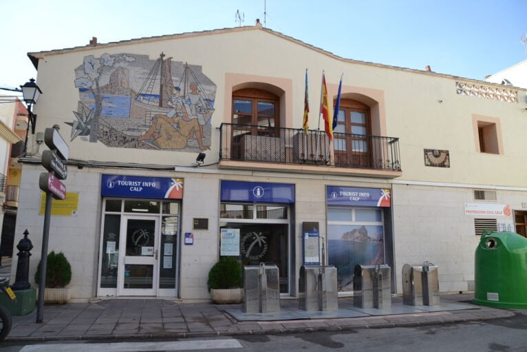 Oficina de turismo del centro de Calp