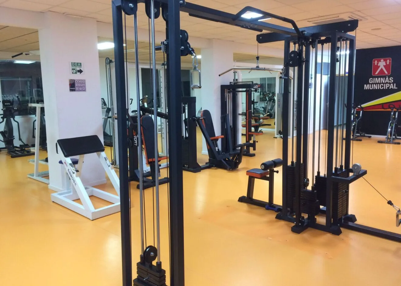 Sala de musculación de Pedreguer - Esportiva't (Ajuntament de Pedreguer)