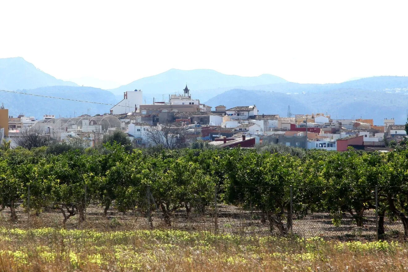 Vista general de Ondara