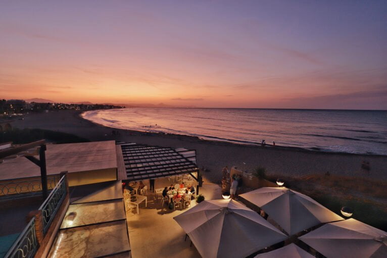 Atardecer en Dénia - Restaurant Noguera