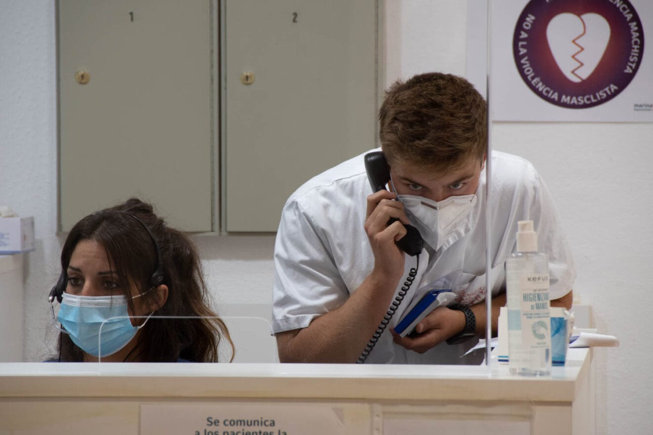 Atención presencial Centro de Salud