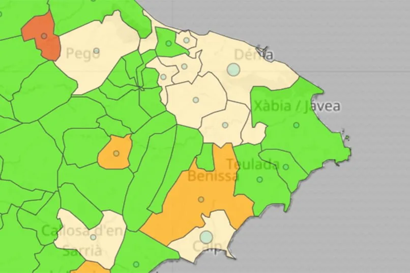 datos coronavirus marina alta 12 abril