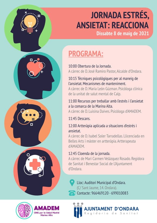 Imagen: Jornadas Salud Mental - Ondara