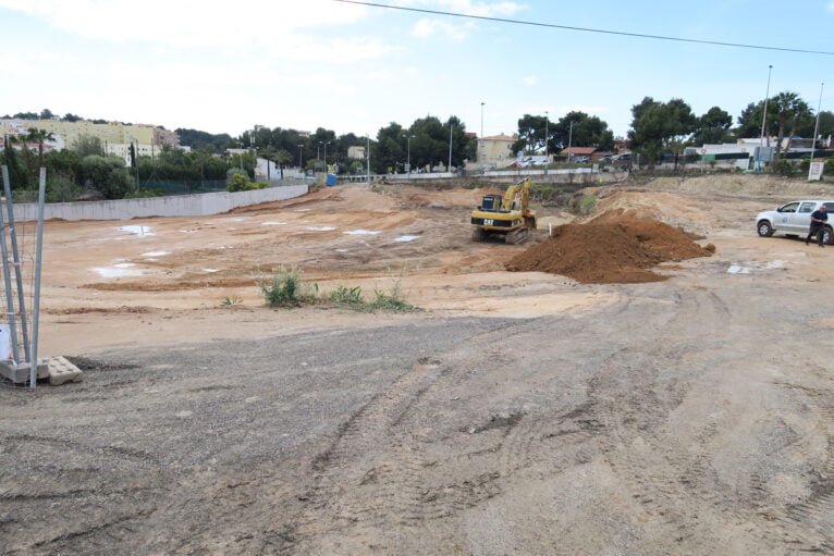 Obras en la N332 - Calp