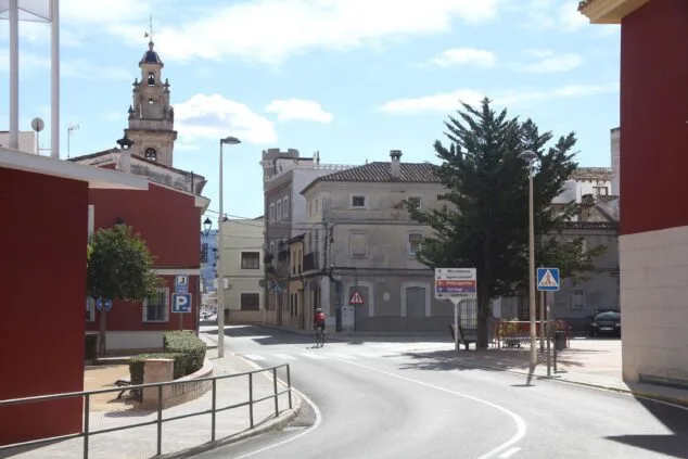 Bild: Blick auf das Zentrum von Beniarbeig