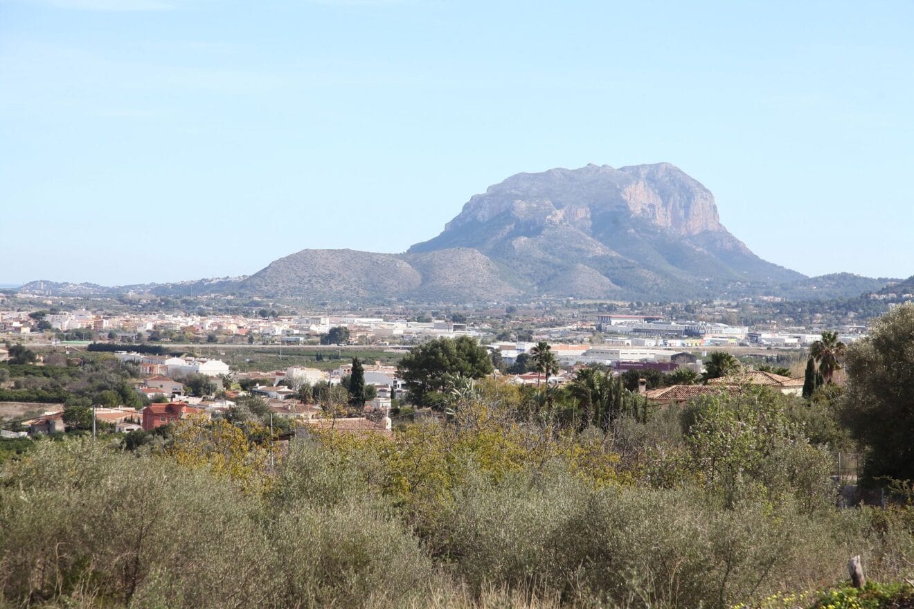 Vista de Ondara desde Beniarbeig