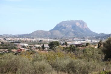 Vista de Ondara desde Beniarbeig