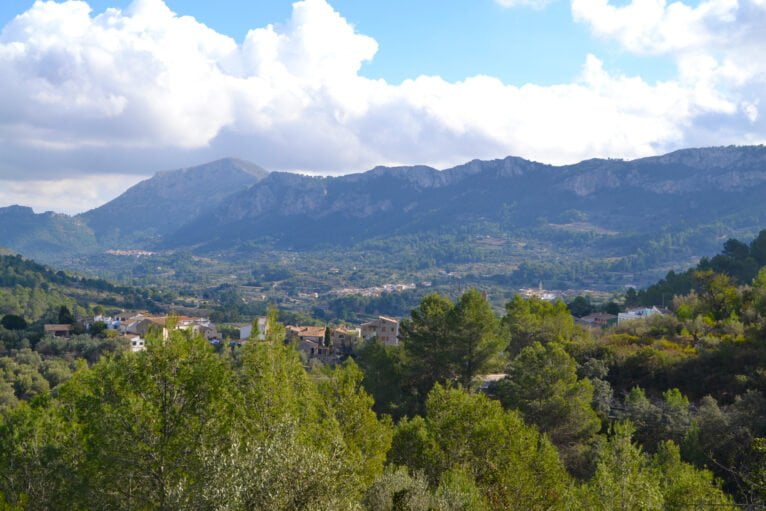 Vistas La Carroja - La Vall de Gallinera