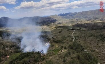 Incendio de la Vall de la Gallinera