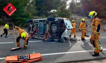 Accidente en Benissa